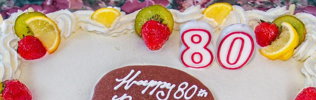 Susan’s 80th Birthday