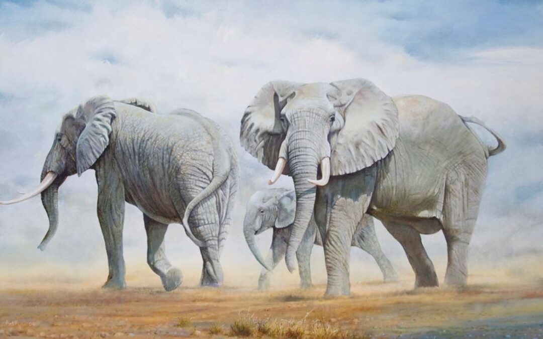 The-Bodyguards-Ant-Fynn-Oil-on-Canvas-48-x-30-in