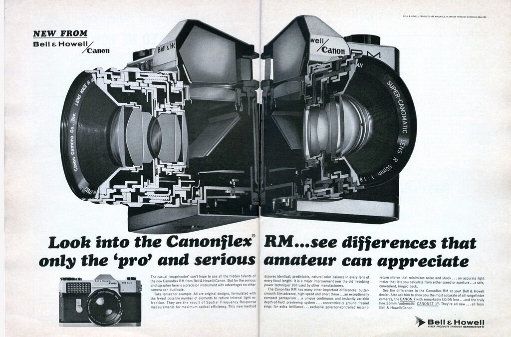 Bell and Howell Ad for RM