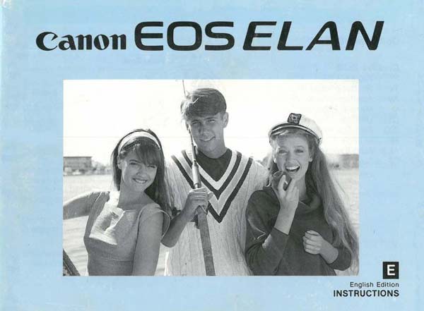 Instruction Manual for Canon EOS Elan Camera
