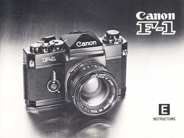 Canon F-1n Manual
