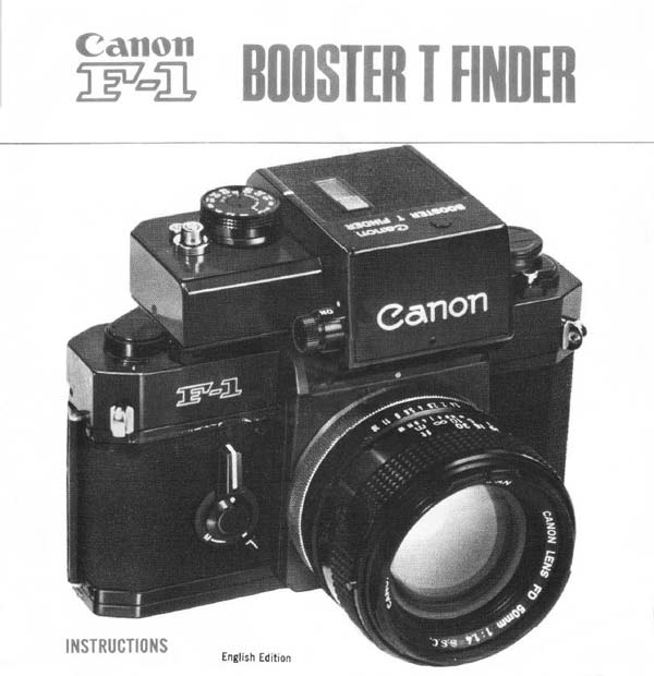 Manual for F-1 Booster T Finder