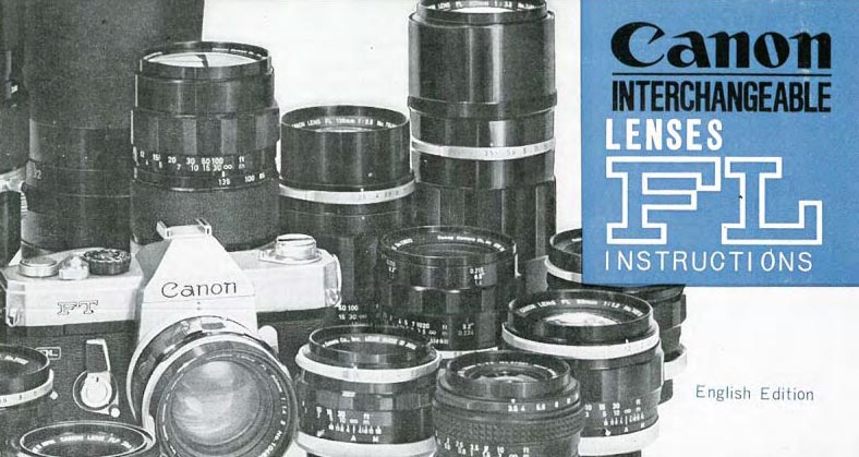 Canon FL Lens Brochure