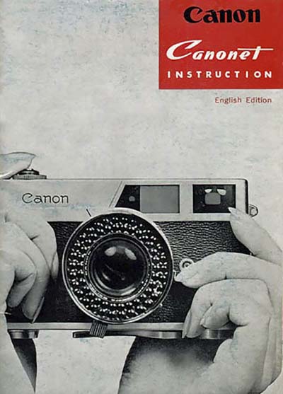 Canon Canonet User Manual