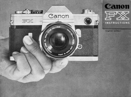 Canon FX User Manual