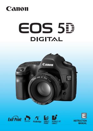 Instruction Manual for Canon 5D