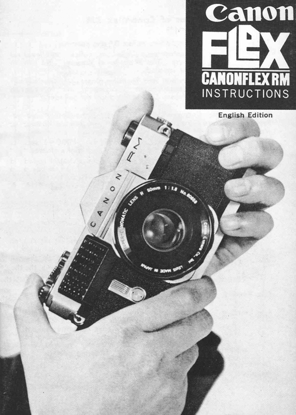 Manual for Canonflex RM