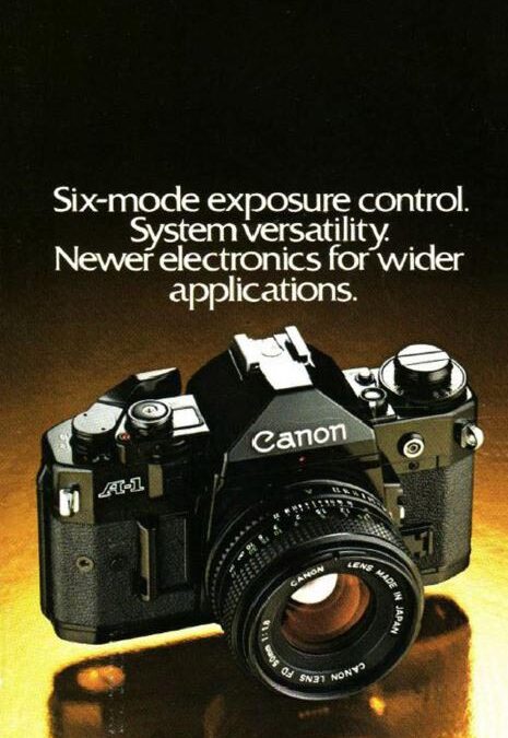 Canon A-1 Camera