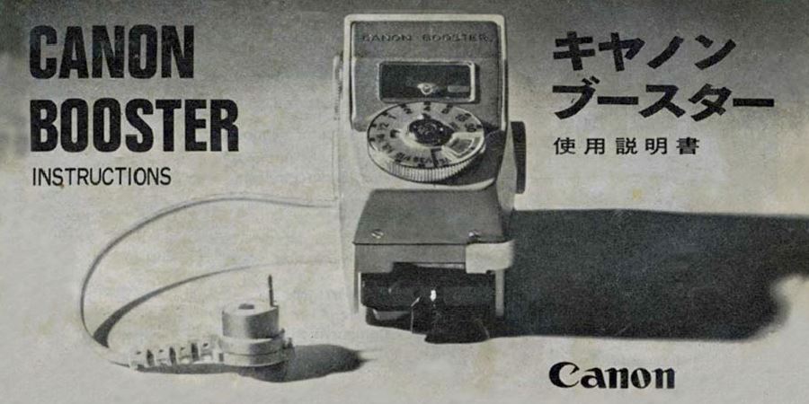 Instruction Manual for Canon Booster Meter