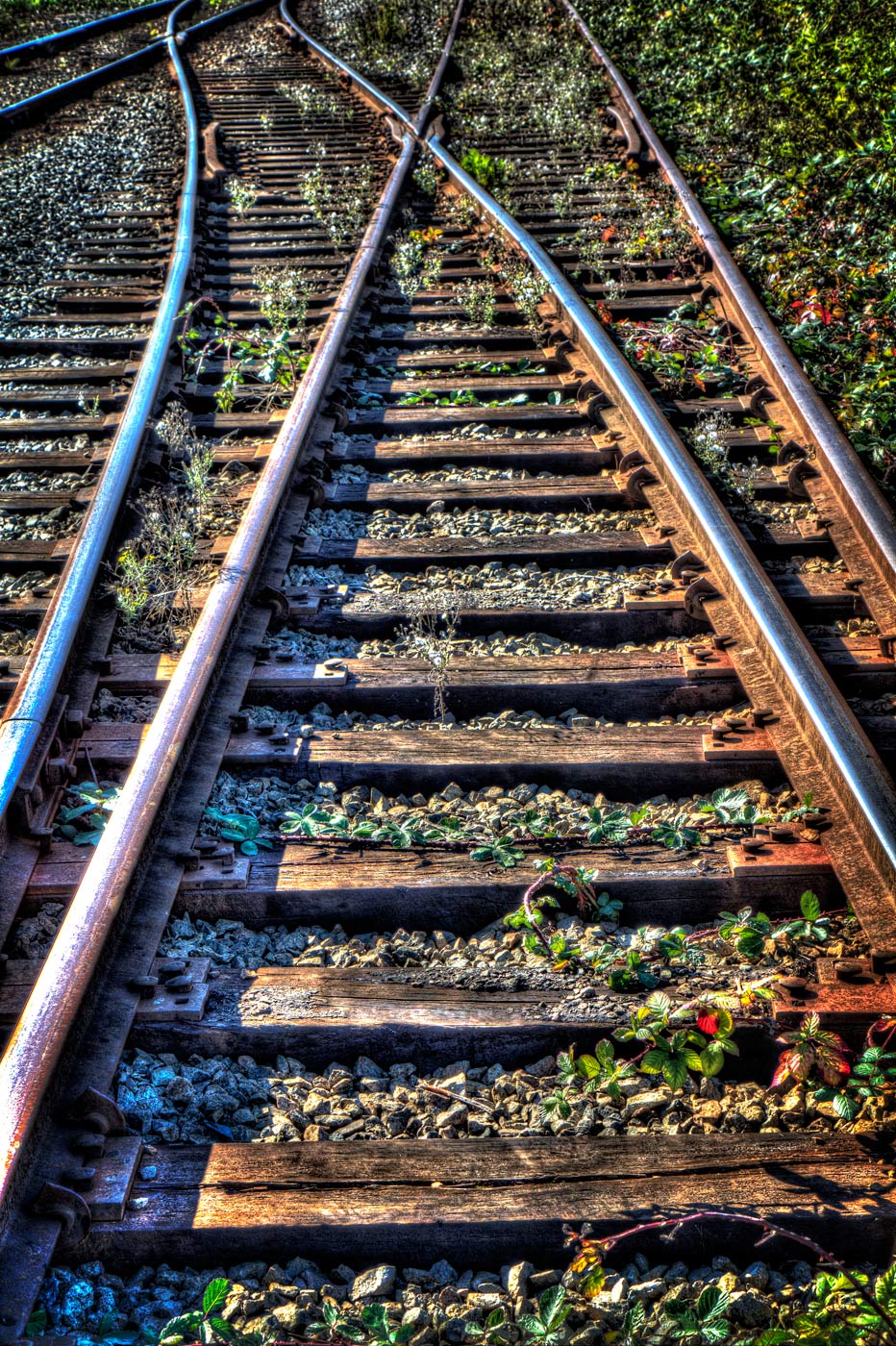 Railway Tracks and Cross Ties