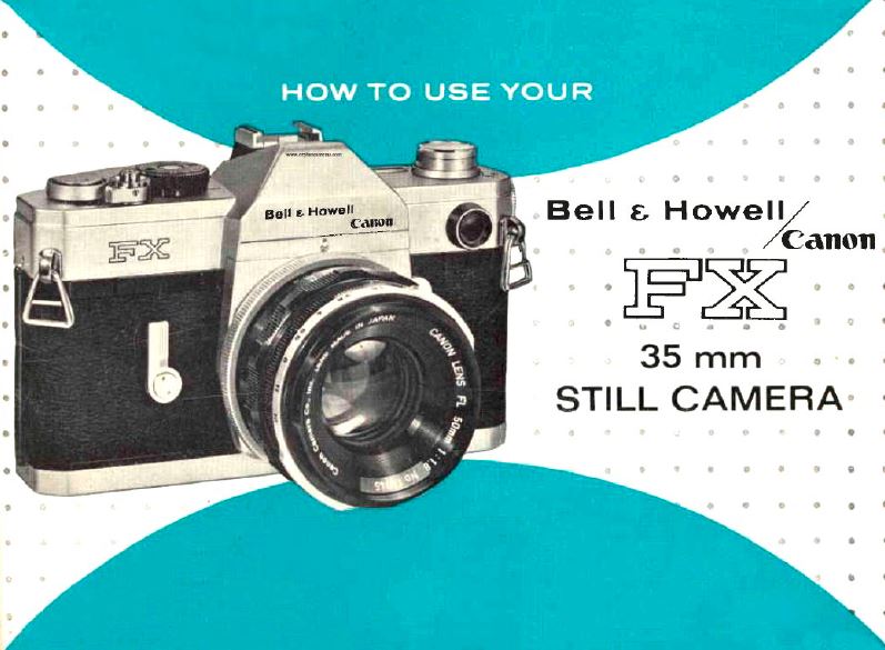 Canon FX User Manual