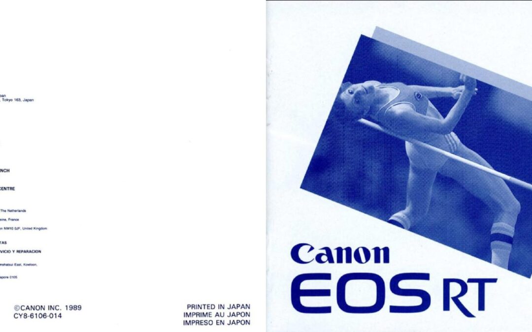 Canon EOS RT Manual