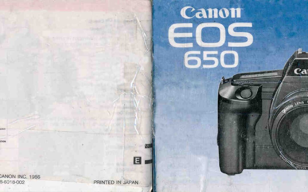 EOS650 Manual R