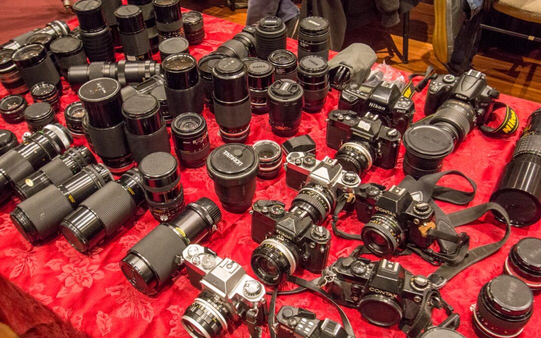 Vancouver Camera Show-Lenses-at-Show