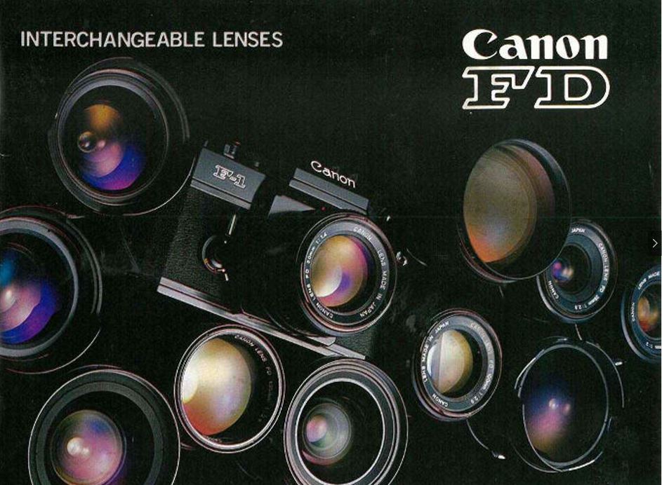 Canon FD Zoom Lenses
