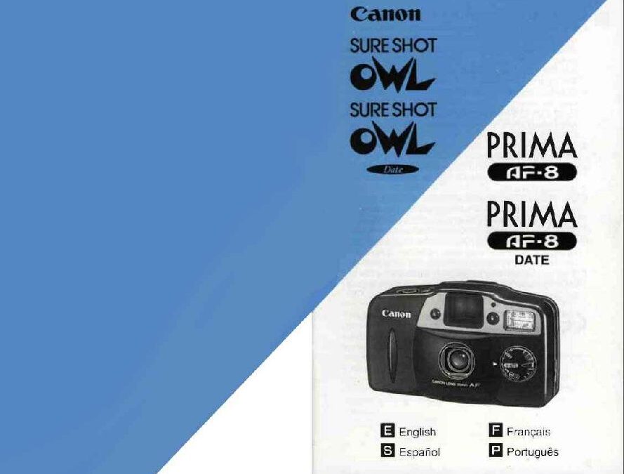 Sure Shot w Dial Instr Manual