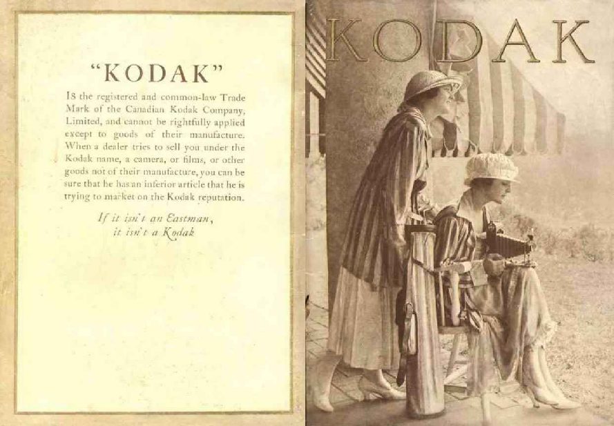 Canadian Kodak Catalogue