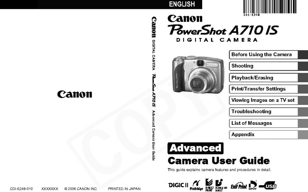 Powershot A710 IS