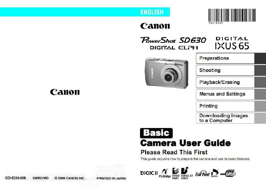 SD630 User Manual – Basic