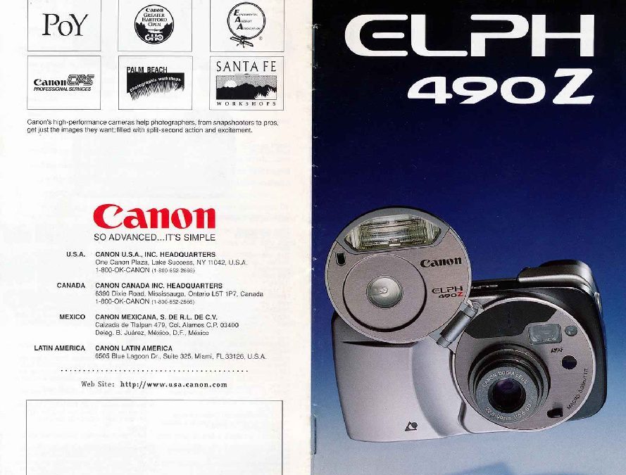 Elph 490Z User Manual