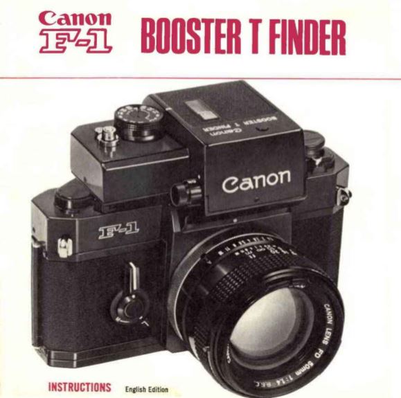 Manual for F-1 Booster T Finder