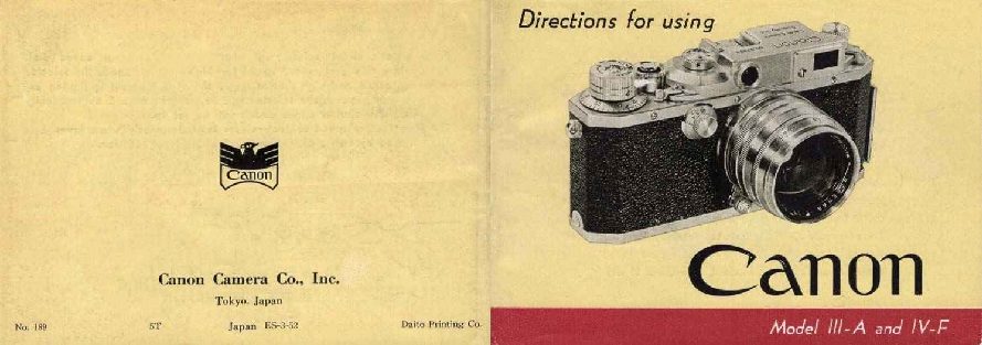 Model III and IV Manual