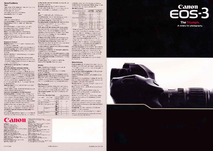 EOS3 Brochure