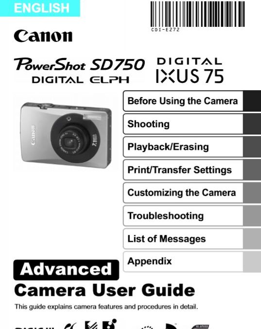 750 Manual Advanced Cover