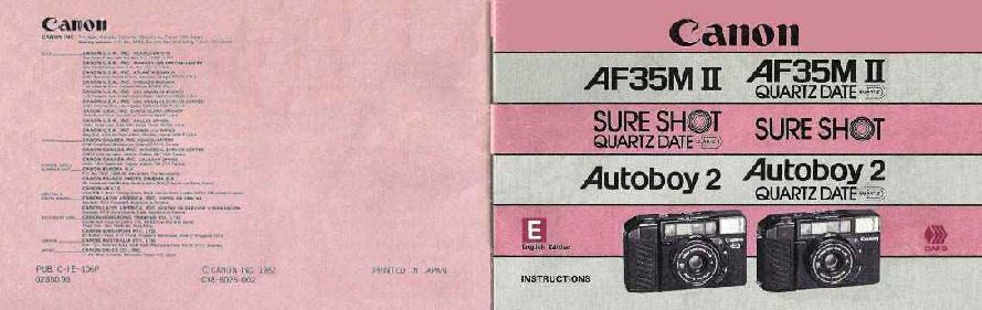 AF35M II User Manual