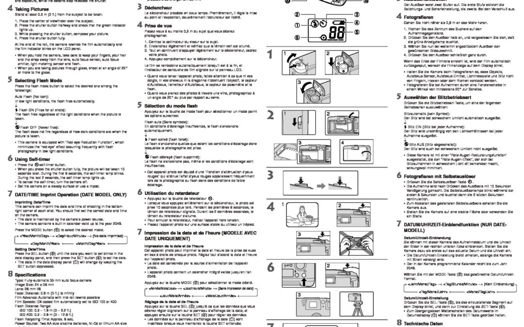 Sure Shot AF-10 Manual