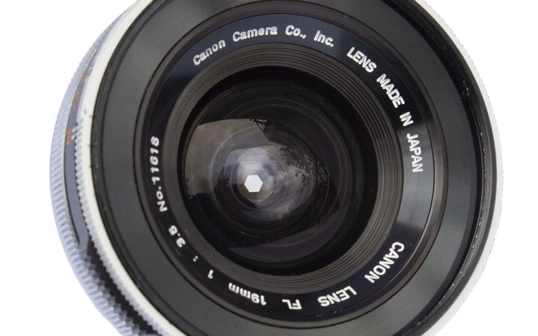 Canon FL 19mm f/3.5 Lens