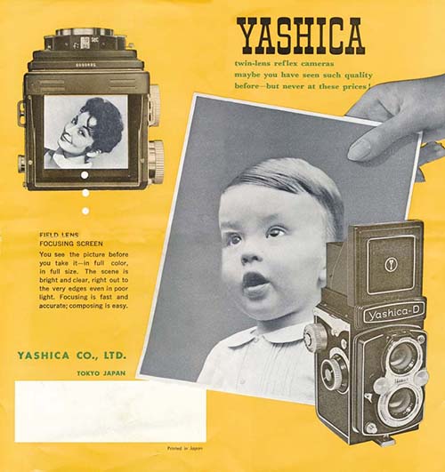 Yashica Advertisement