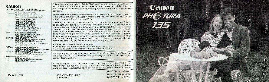 Photura 135 User Manual