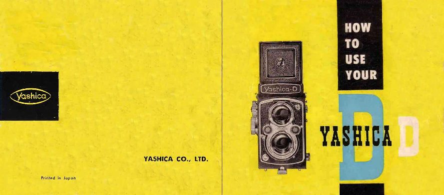 Yashika D User Manual