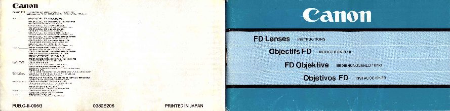 FDn Lens Instructions