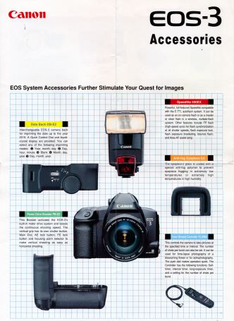 EOS 3 Accessories Brochure