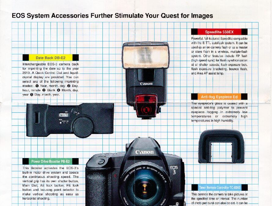 EOS 3 Accessories Brochure