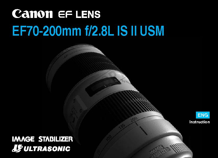 EF 70-200mm f2.8 (II) USM