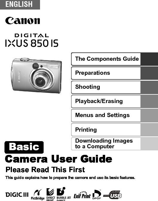 Camera User Guide – Basic