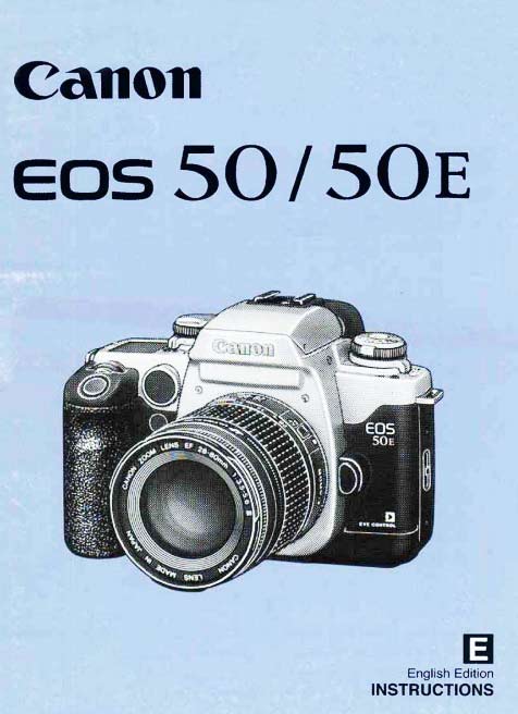 Canon EOS 50 User Manual