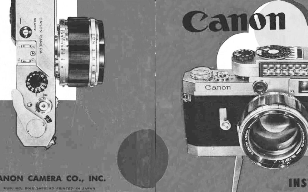 Canon Model VI-T Manual
