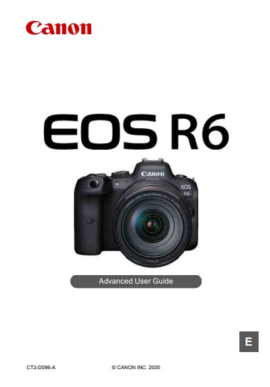 Canon EOS R User Manual