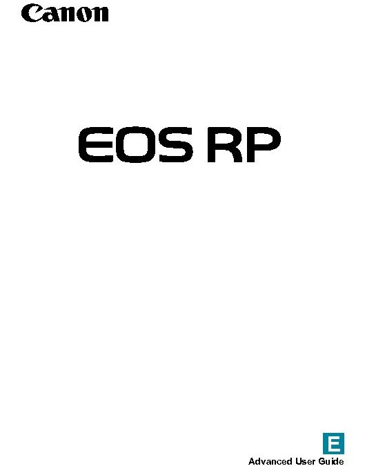 EOS RP Instructions
