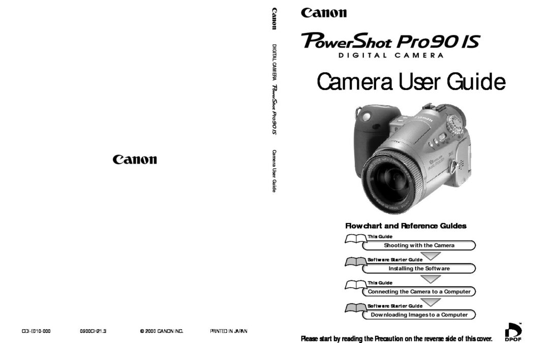 PowerShot Pro90 Manual