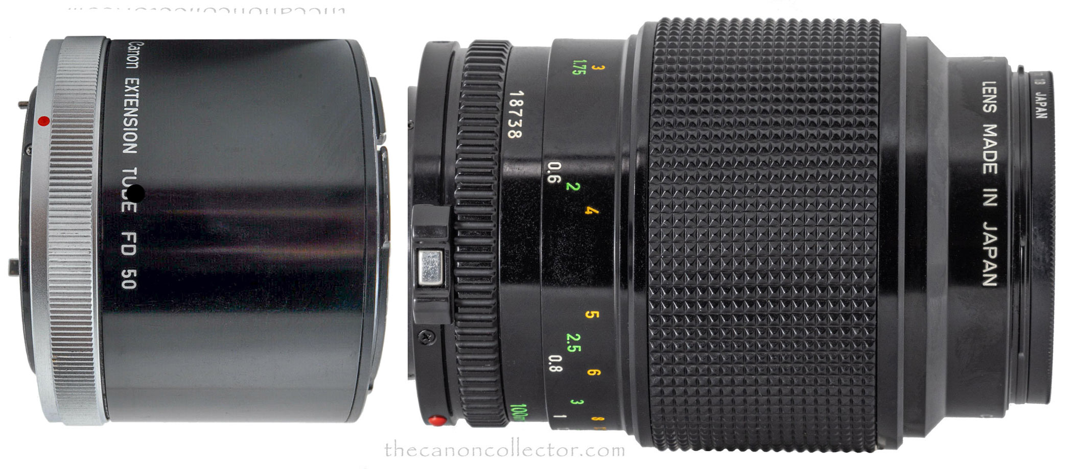 Canon FDn 100mm 1:4 Macro Lens