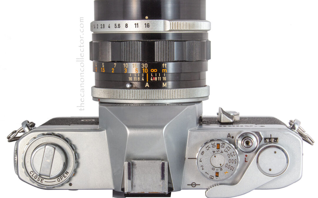 Canon Pellix with 50mm 1:1.4 I