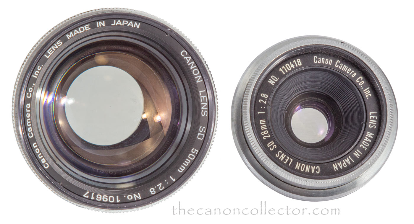 Canon SD 28mm f/2.8 Lens
