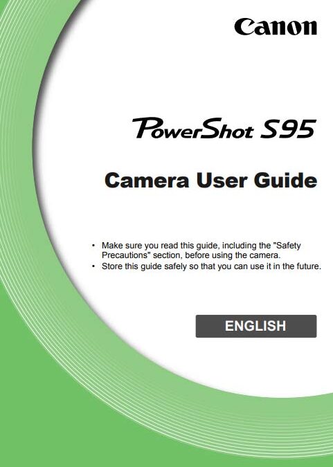 PowerShot S95 User Manual