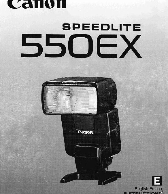 Speedlite 550EX User Manual
