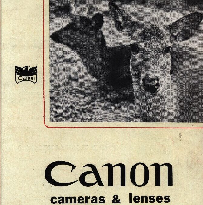 Canon Catalogue